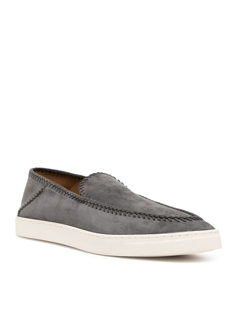 Giorgio Armani Men Galleria 3 Slip-On In Suede GIORGIO ARMANI