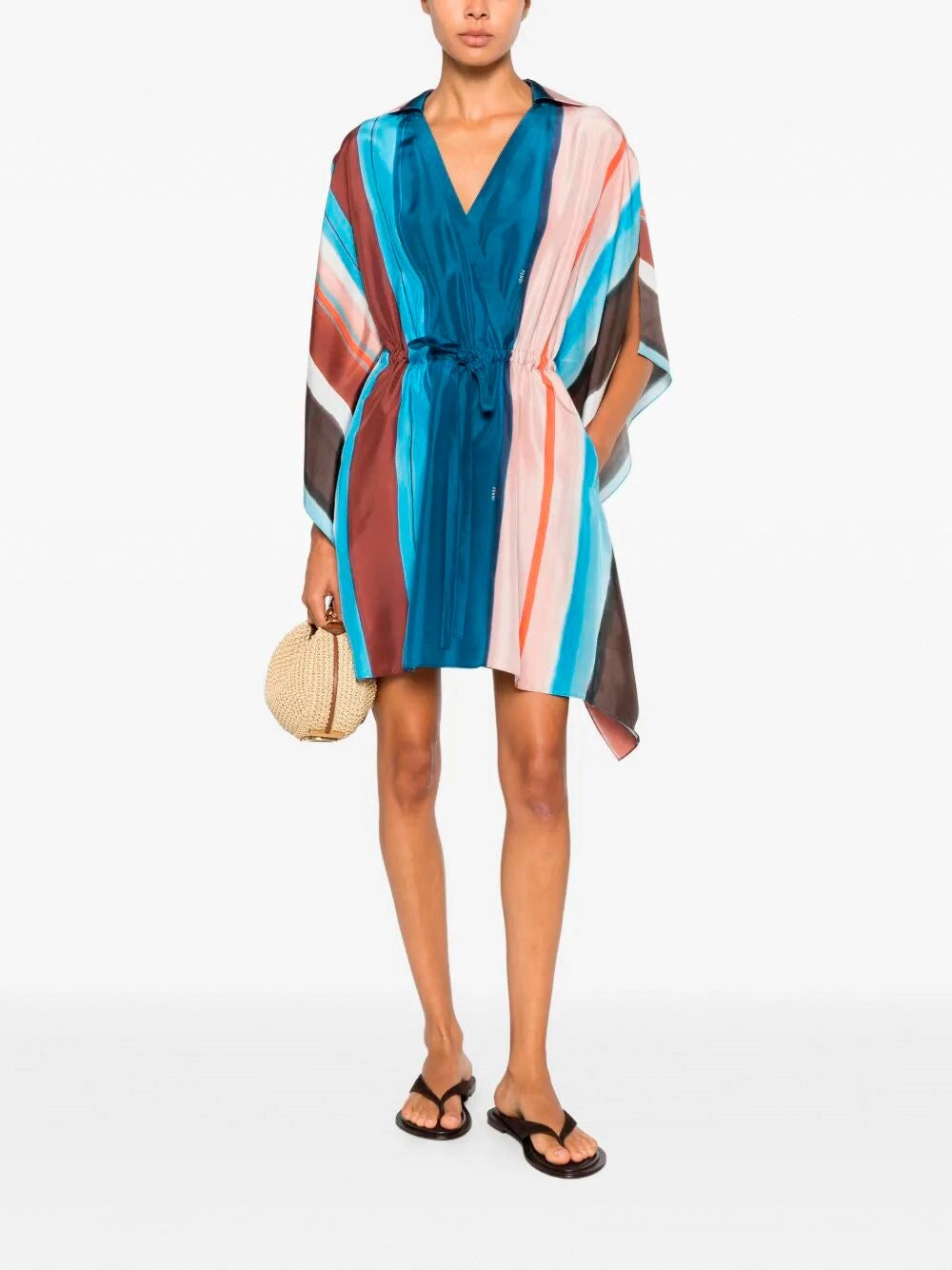 Fendi Women `Habutai Stripe` Dress FENDI