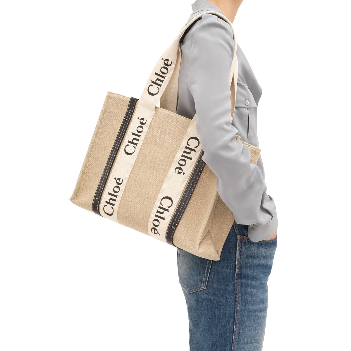 Chloe Woody Medium Tote Bag Women CHLOE