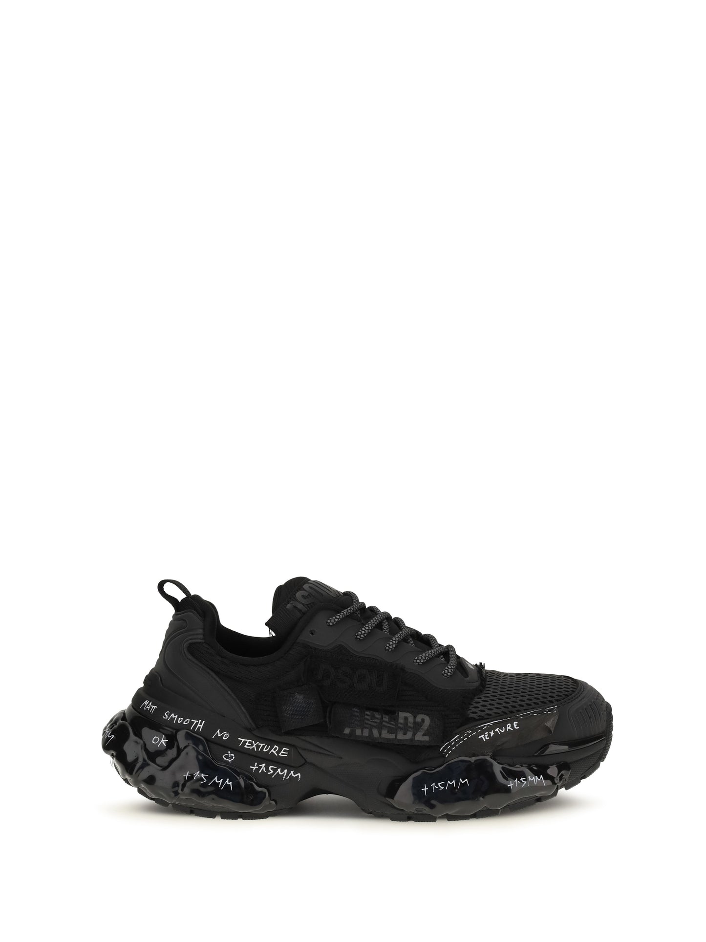 Dsquared2 Men Faster Sneakers With Mesh Inserts DSQUARED2
