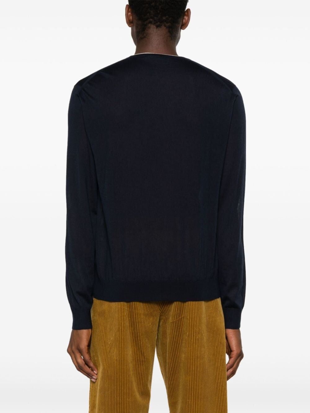 Prada Men Round-Neck Sweater