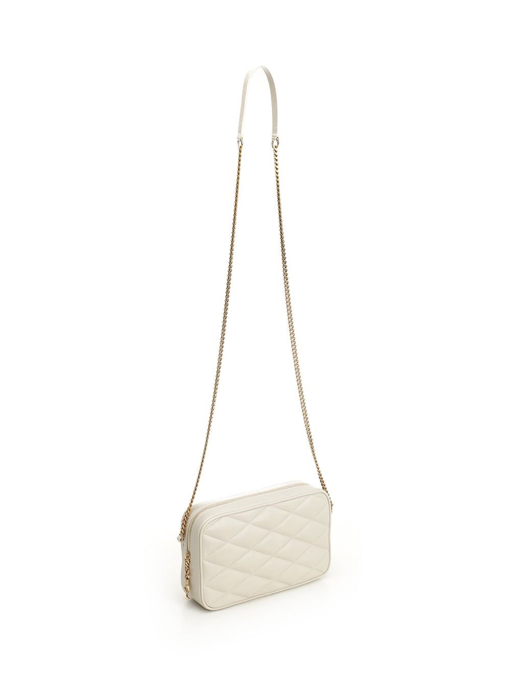 Saint Laurent Women Quilted Leather Camera Bag SAINT LAURENT