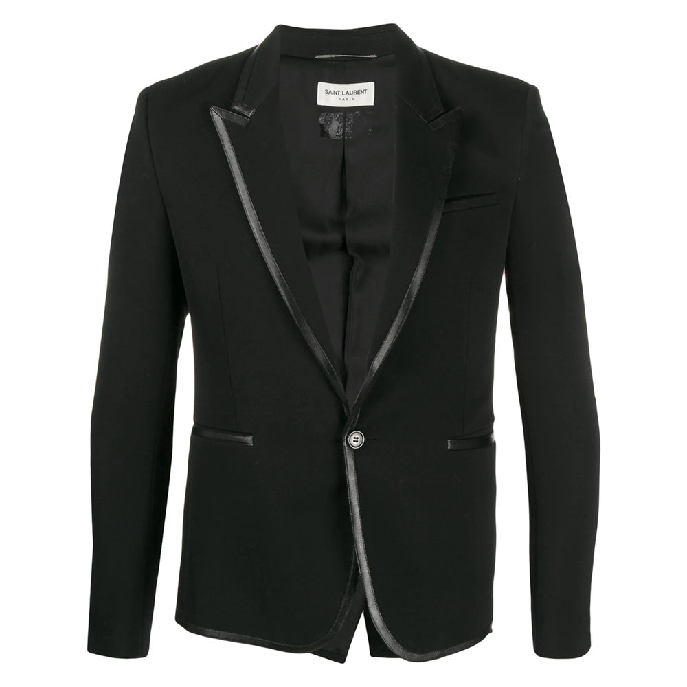 Saint Laurent Black Jackets - Blazers Men SAINT LAURENT
