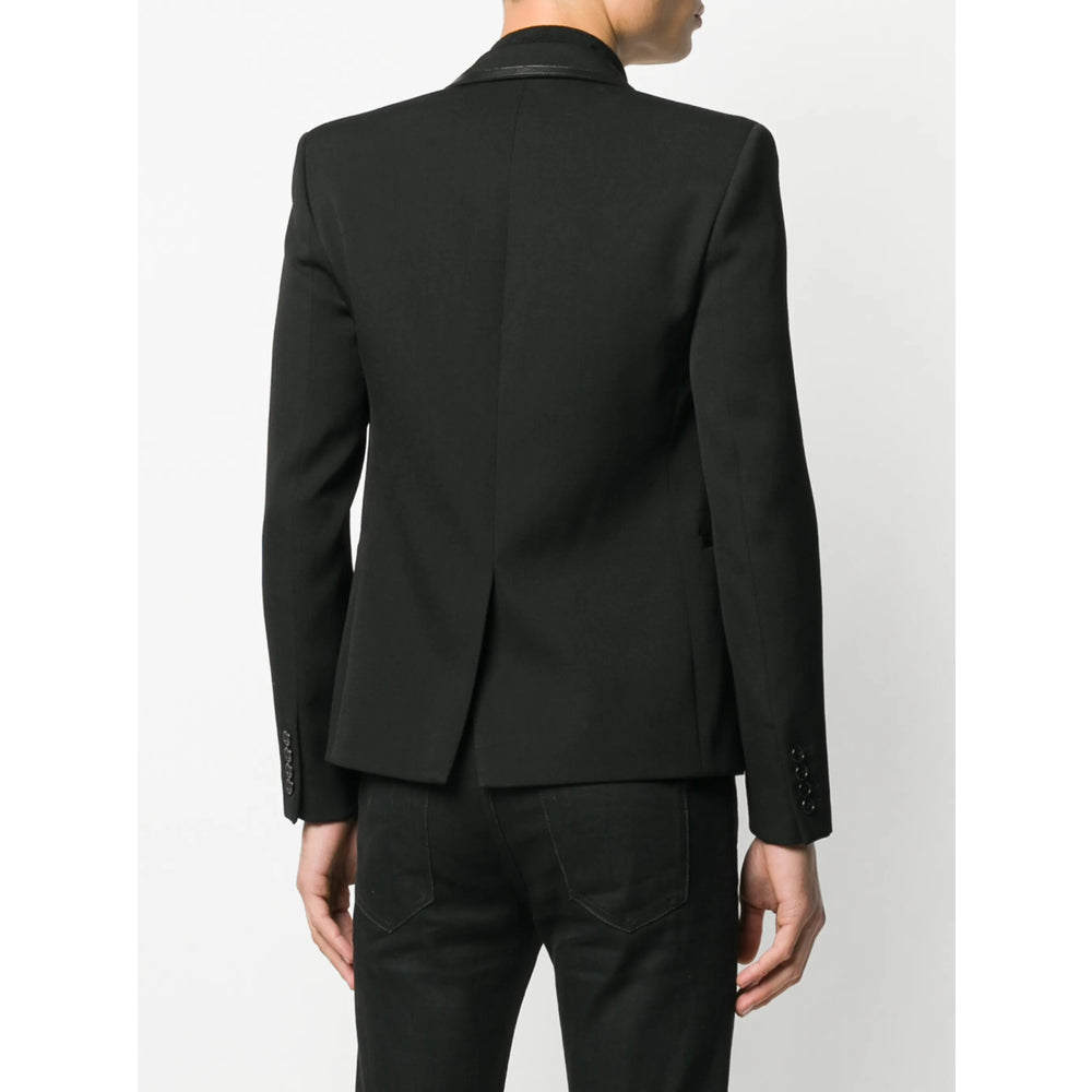 Saint Laurent Black Jackets - Blazers Men SAINT LAURENT