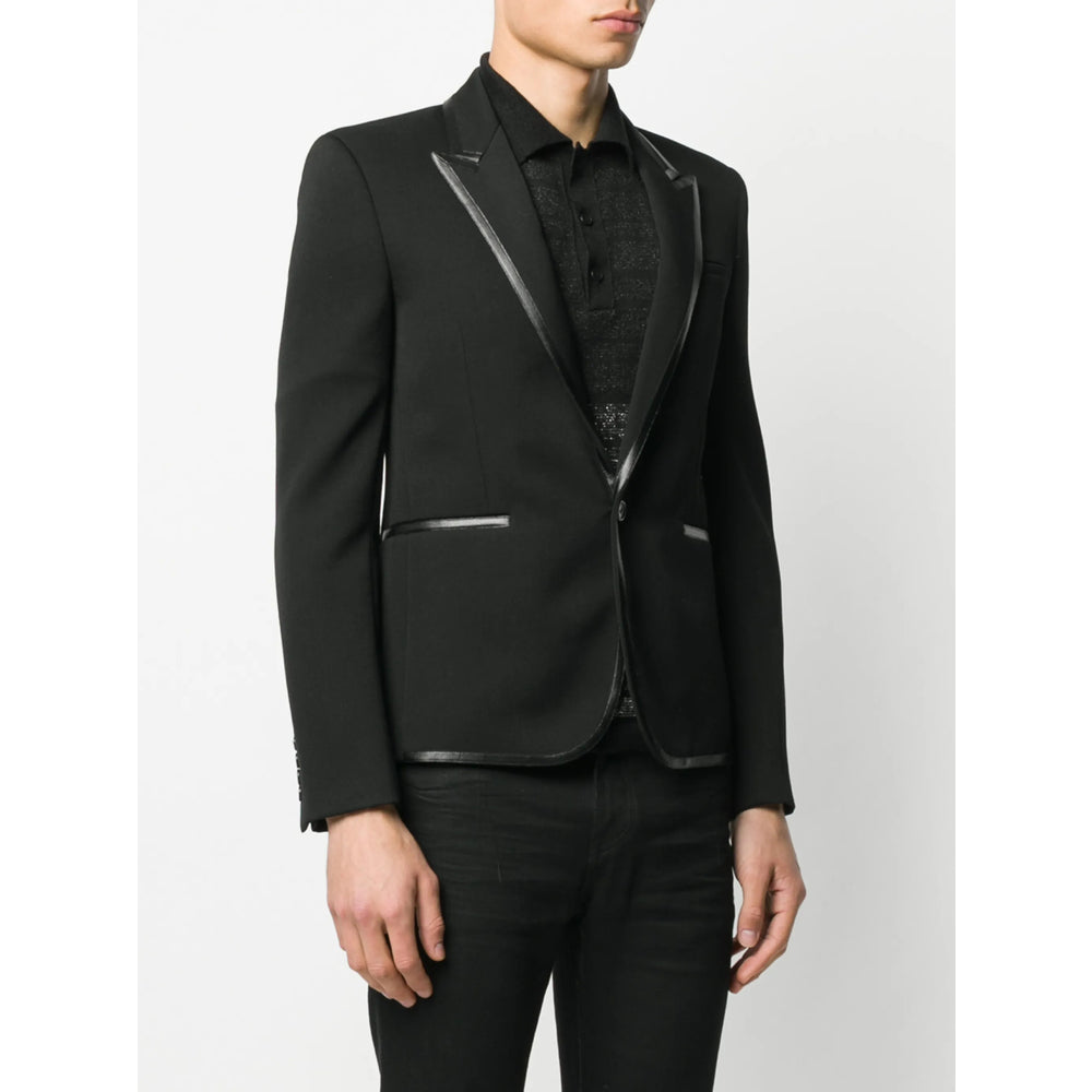 Saint Laurent Black Jackets - Blazers Men SAINT LAURENT