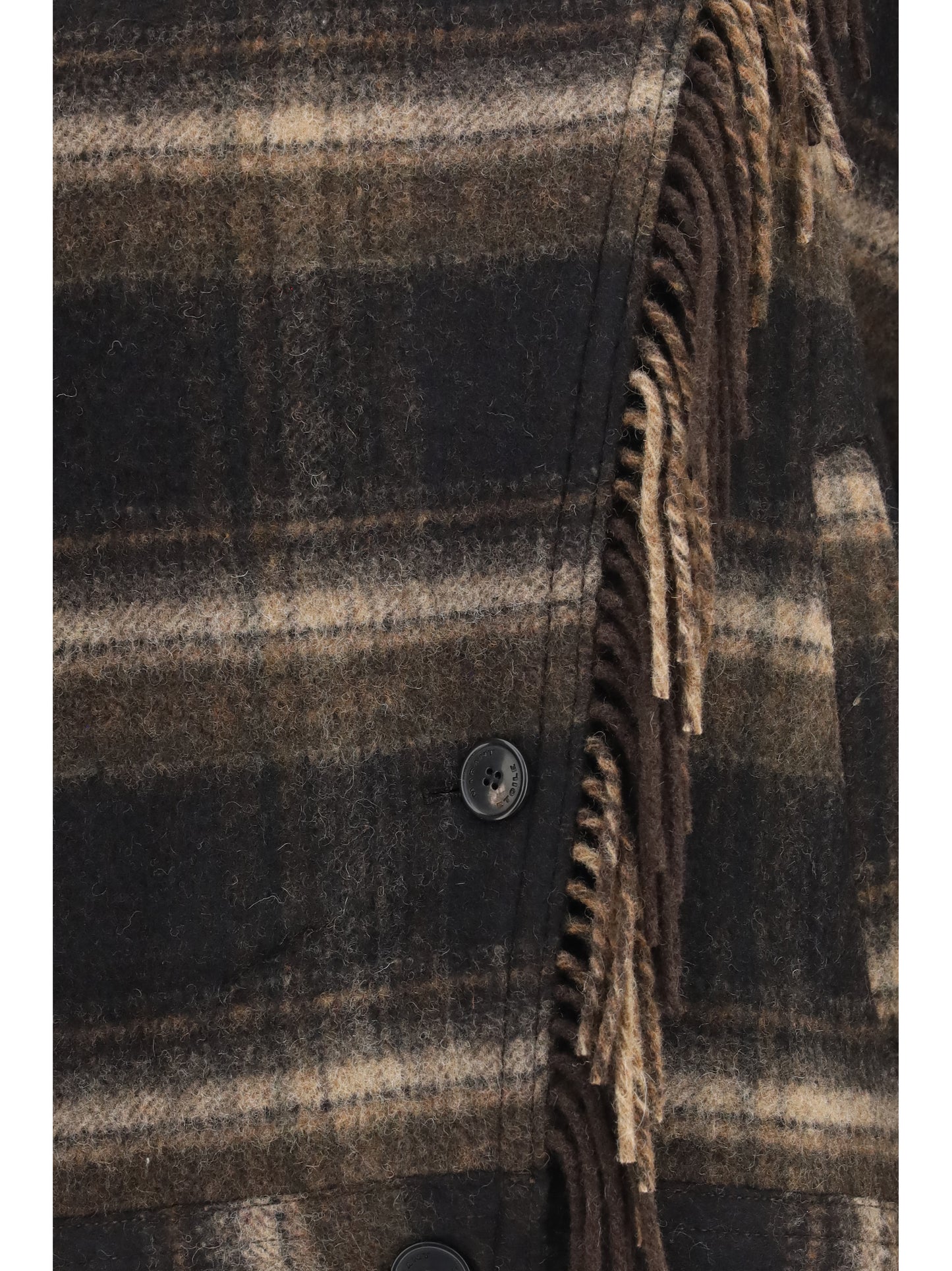 Marant Etoile Women Galeane Wool-Blend Short Coat ISABEL MARANT ETOILE