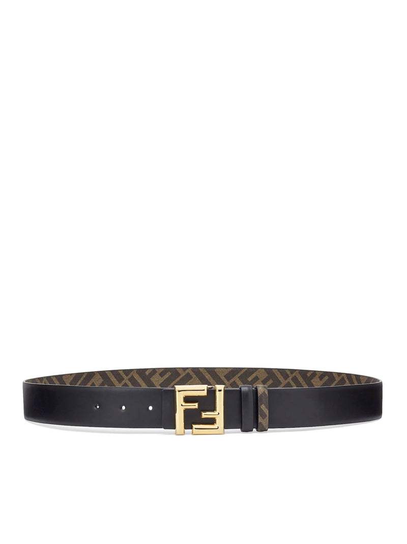 Fendi Men Ff Rounded Reversible Belt FENDI