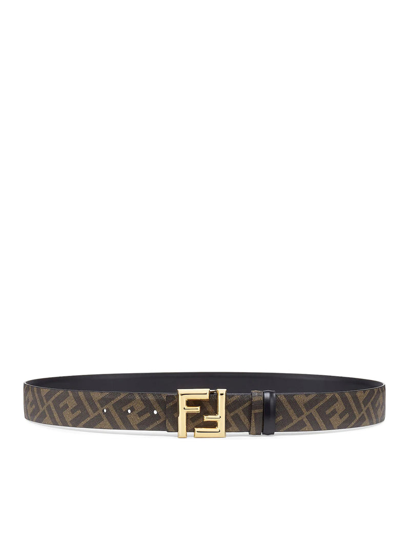 Fendi Men Ff Rounded Reversible Belt FENDI