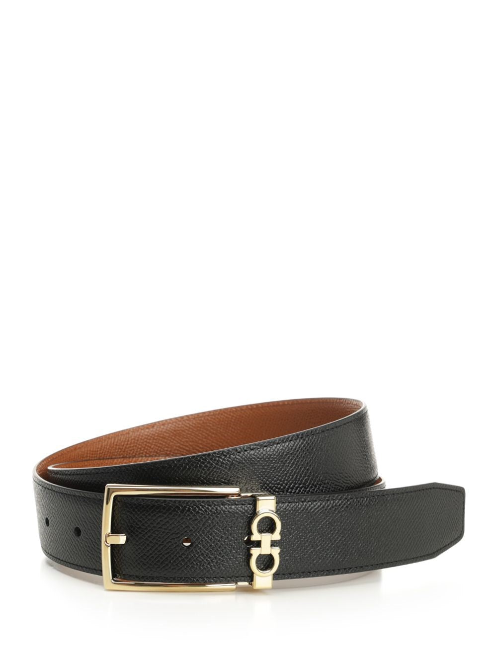 Ferragamo Men Reversible And Adjustable "Gancini" Belt FERRAGAMO