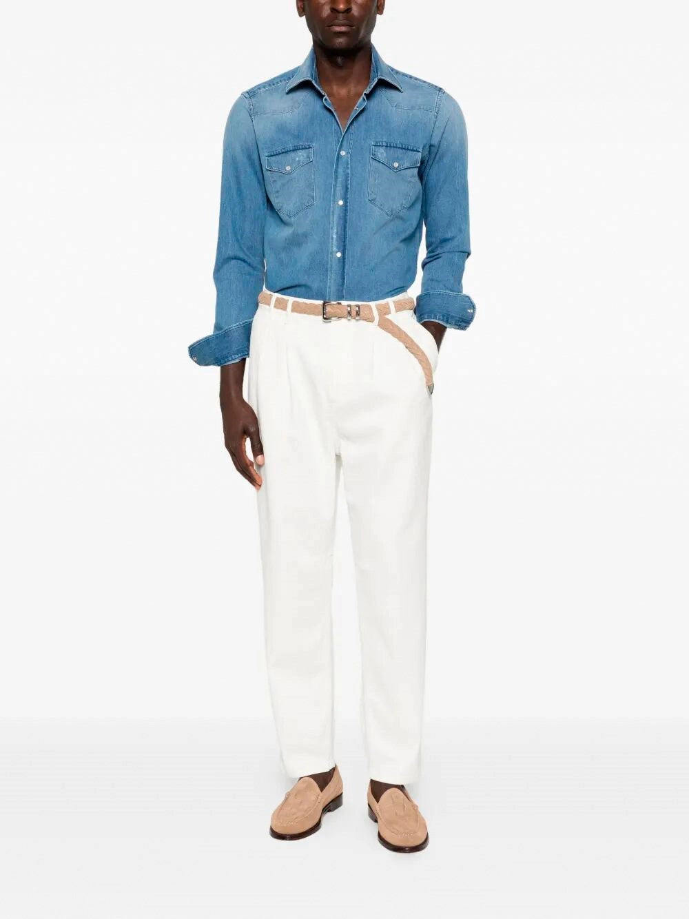 Brunello Cucinelli Men Denim Pants BRUNELLO CUCINELLI