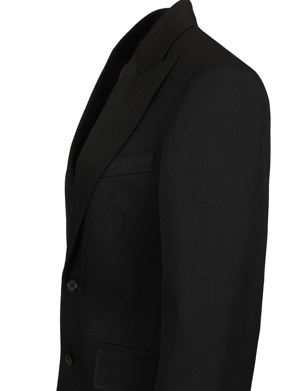 Celine Women Diagonal Wool Column Jacket CELINE