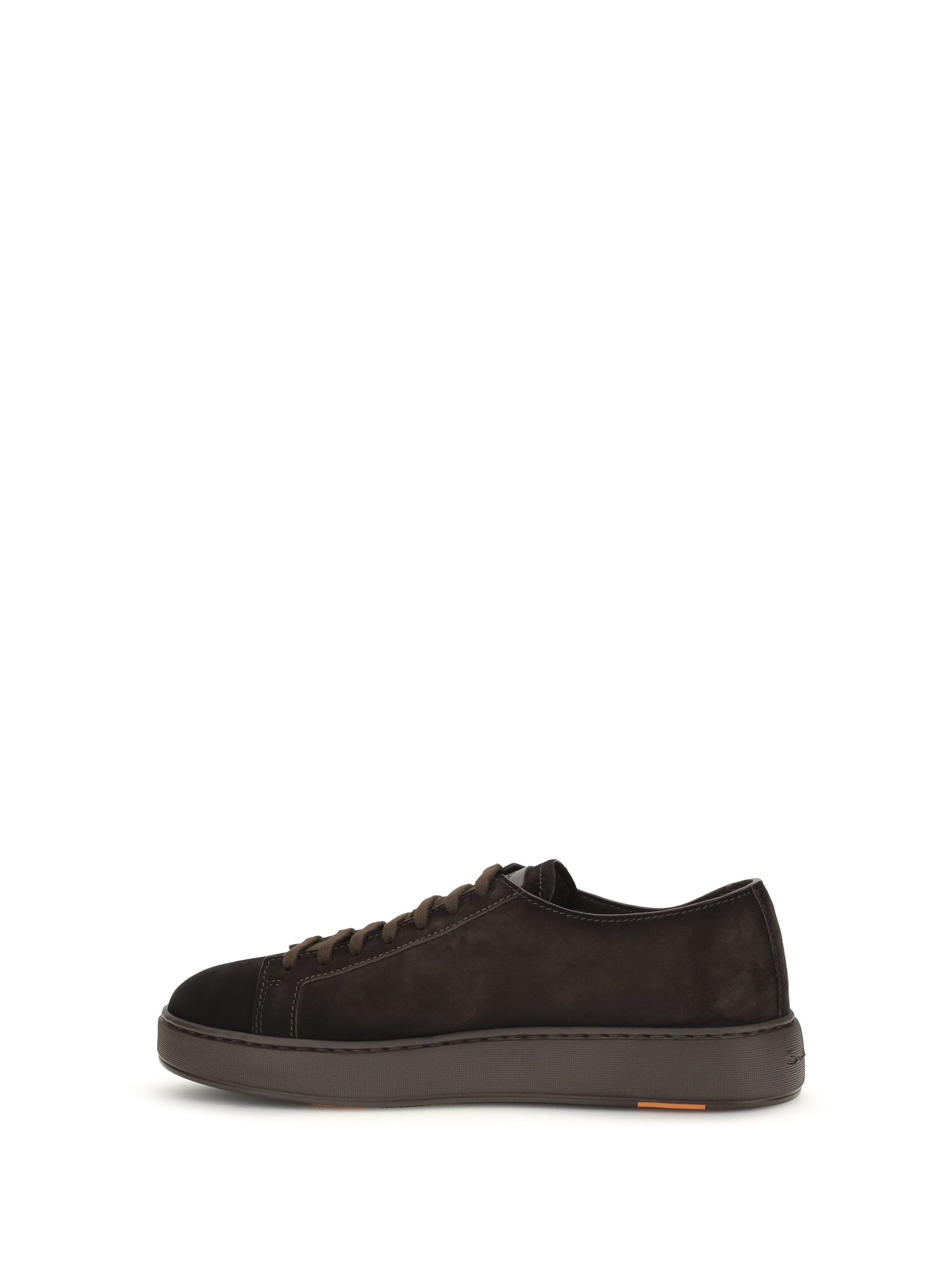 Santoni Men Suede Sneakers SANTONI