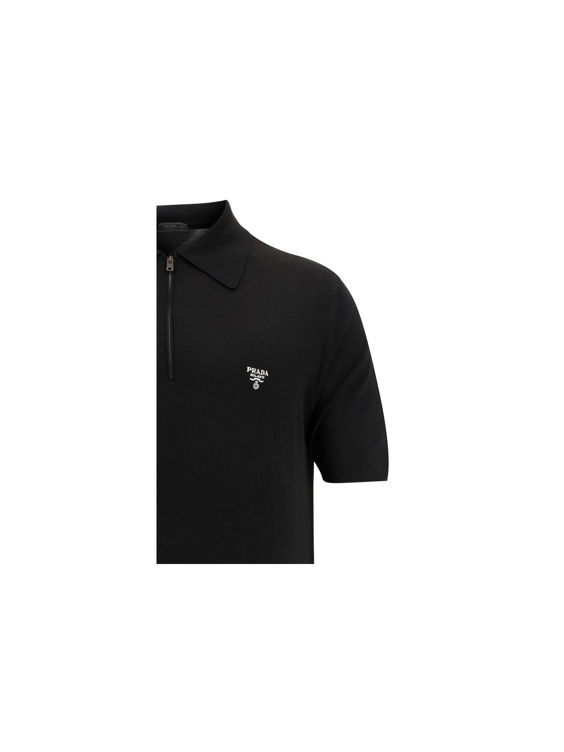 Prada Men Virgin Wool Polo Shirt PRADA