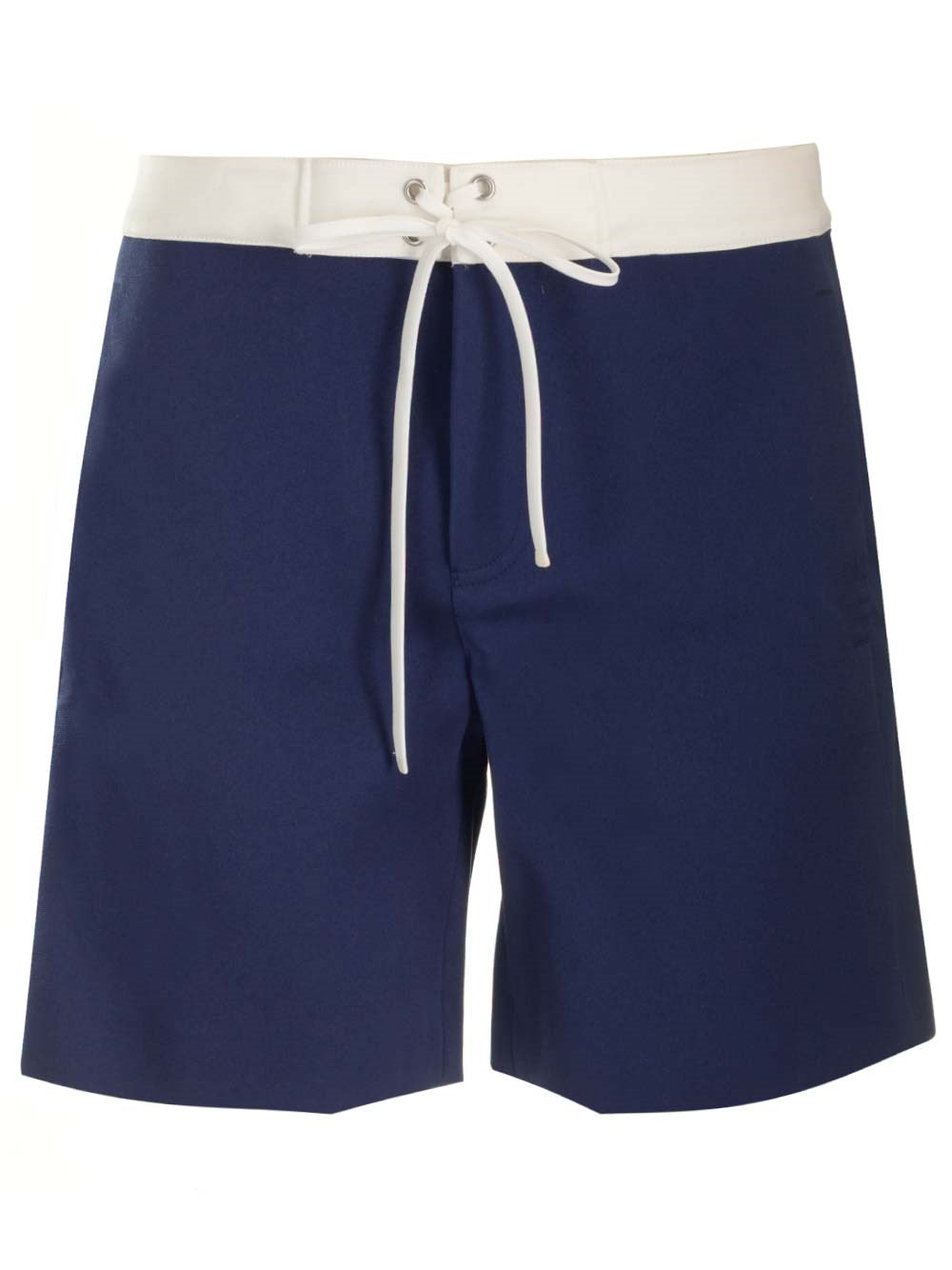Miu Miu Women Blue Satin Bermuda Shorts MIU MIU