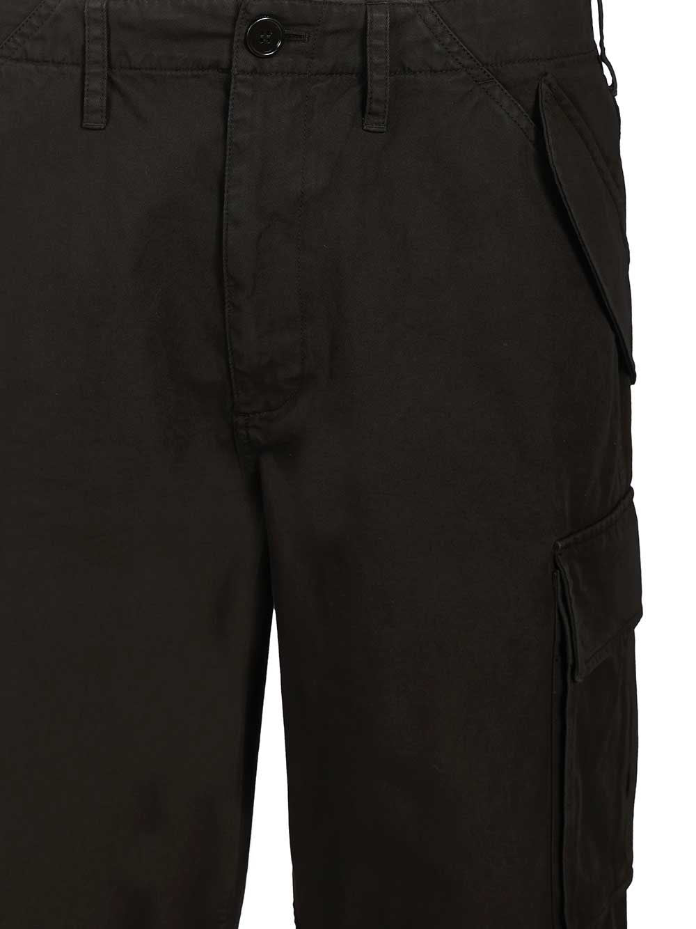 Burberry Men Cargo Trousers Crafted From Cotton Twill BURBERRY