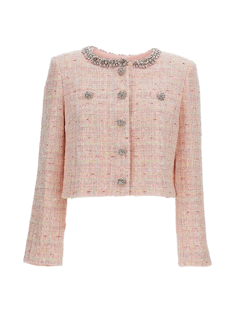 Self-Portrait Women Sequin Boucle Jacket SELF-PORTRAIT