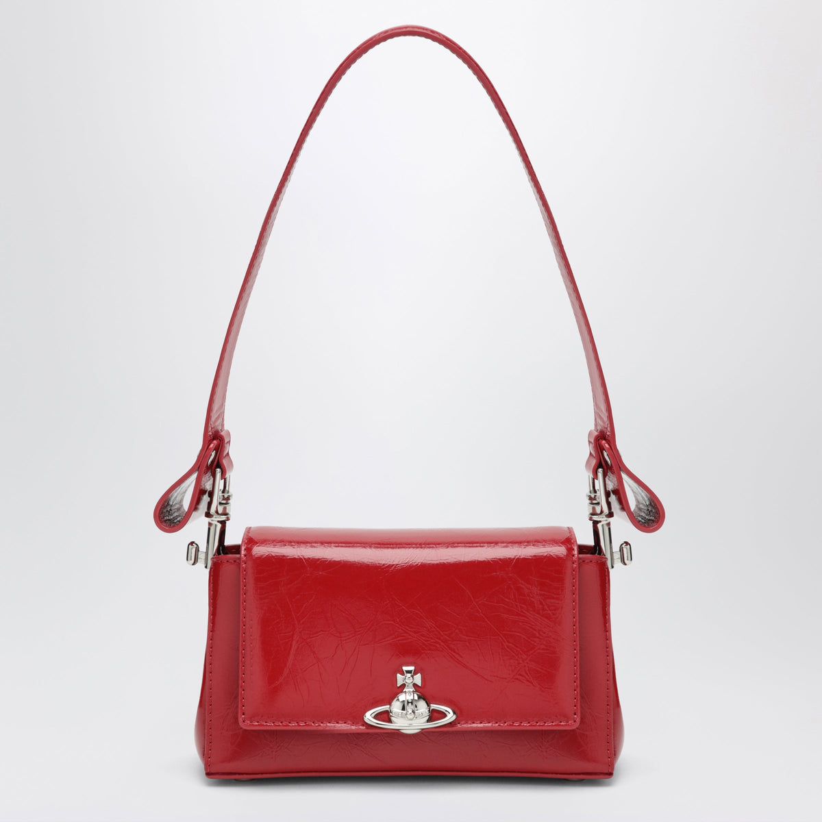 Vivienne Westwood Hazel Small Red Leather Bag Women VIVIENNE WESTWOOD