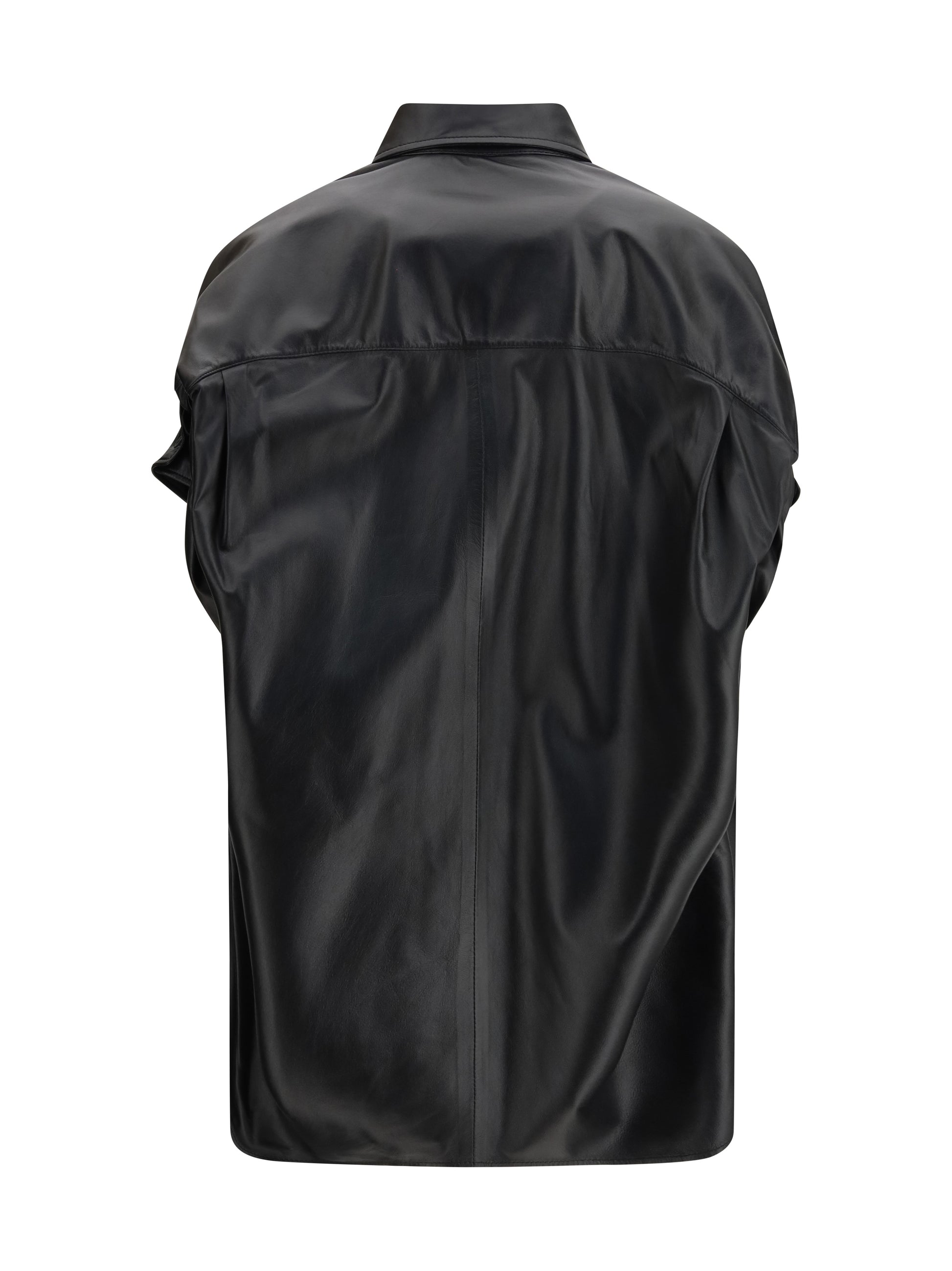 Balenciaga Women Tucked Sleeves Shirt BALENCIAGA