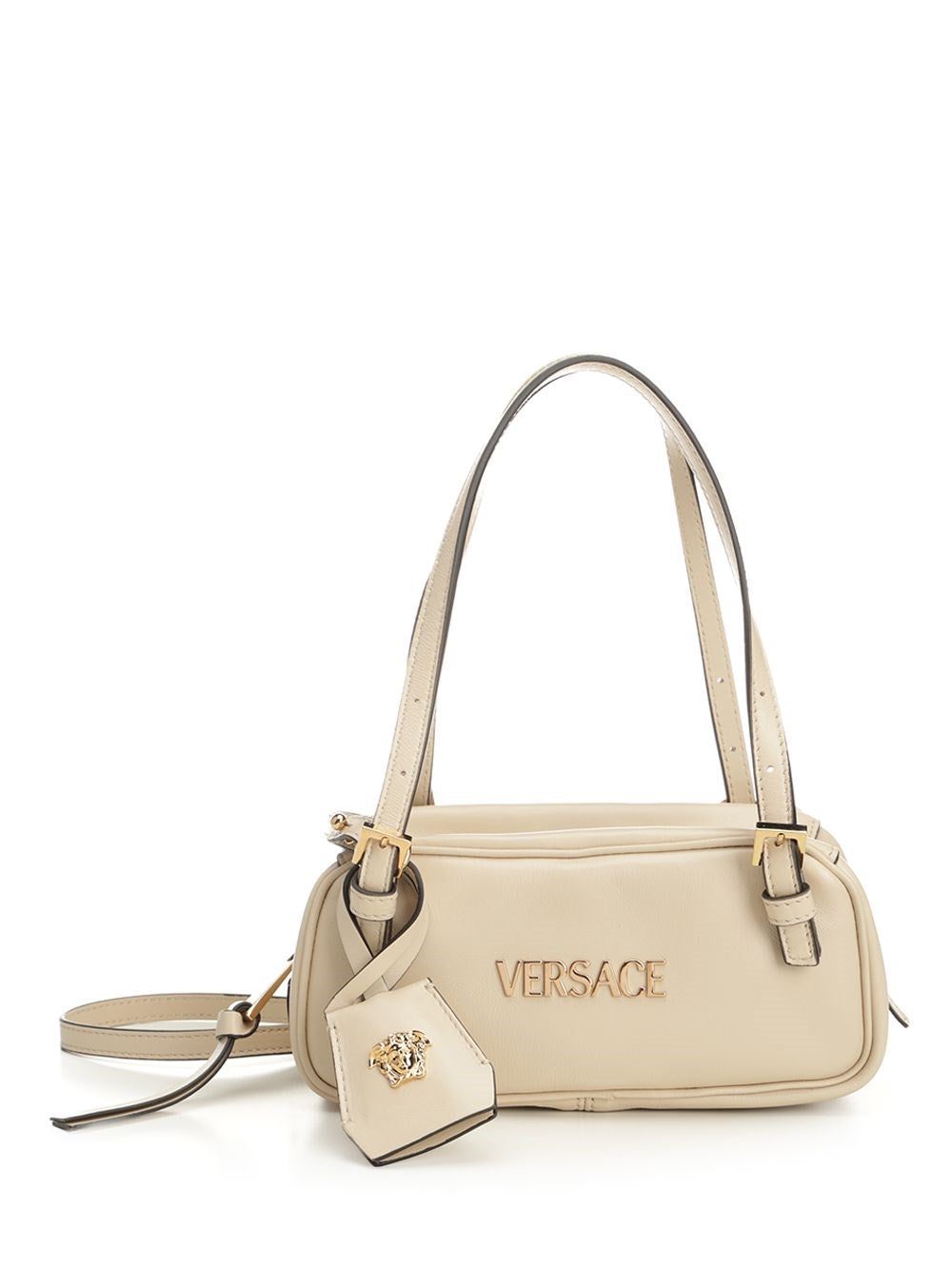 Versace Women "Versace Tag" Mini Bowling Bag