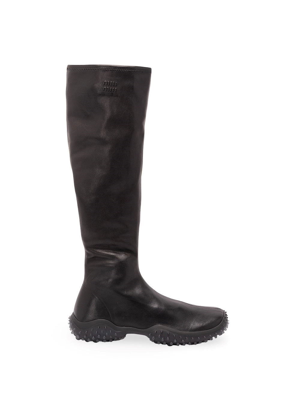 Miu Miu Women Stretch Leather Boots MIU MIU