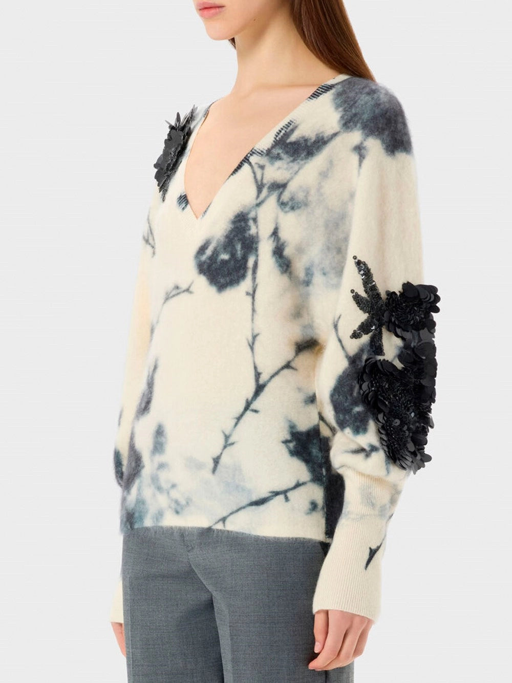 Blumarine Women Round Neck Sweater BLUMARINE