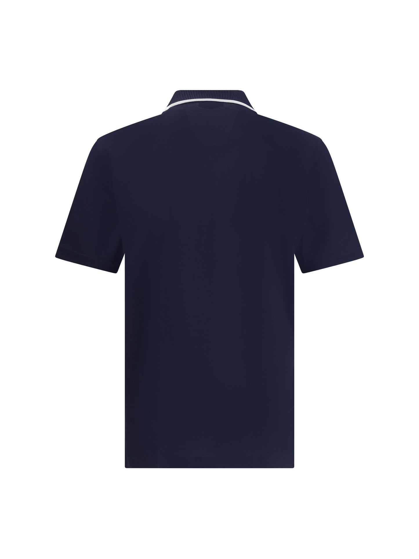 Ferragamo Men Cotton Zip Polo FERRAGAMO