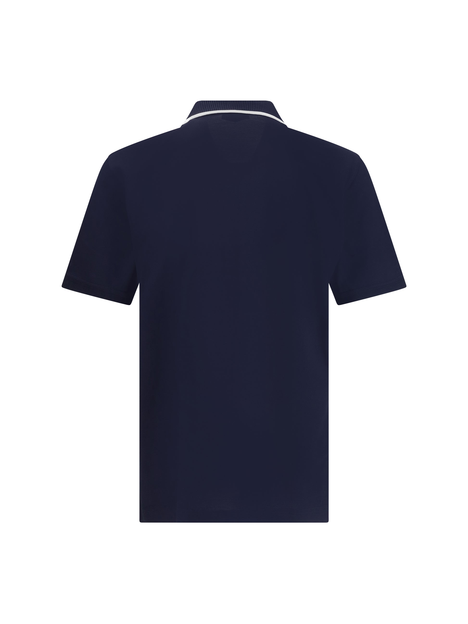 Ferragamo Men Cotton Zip Polo FERRAGAMO