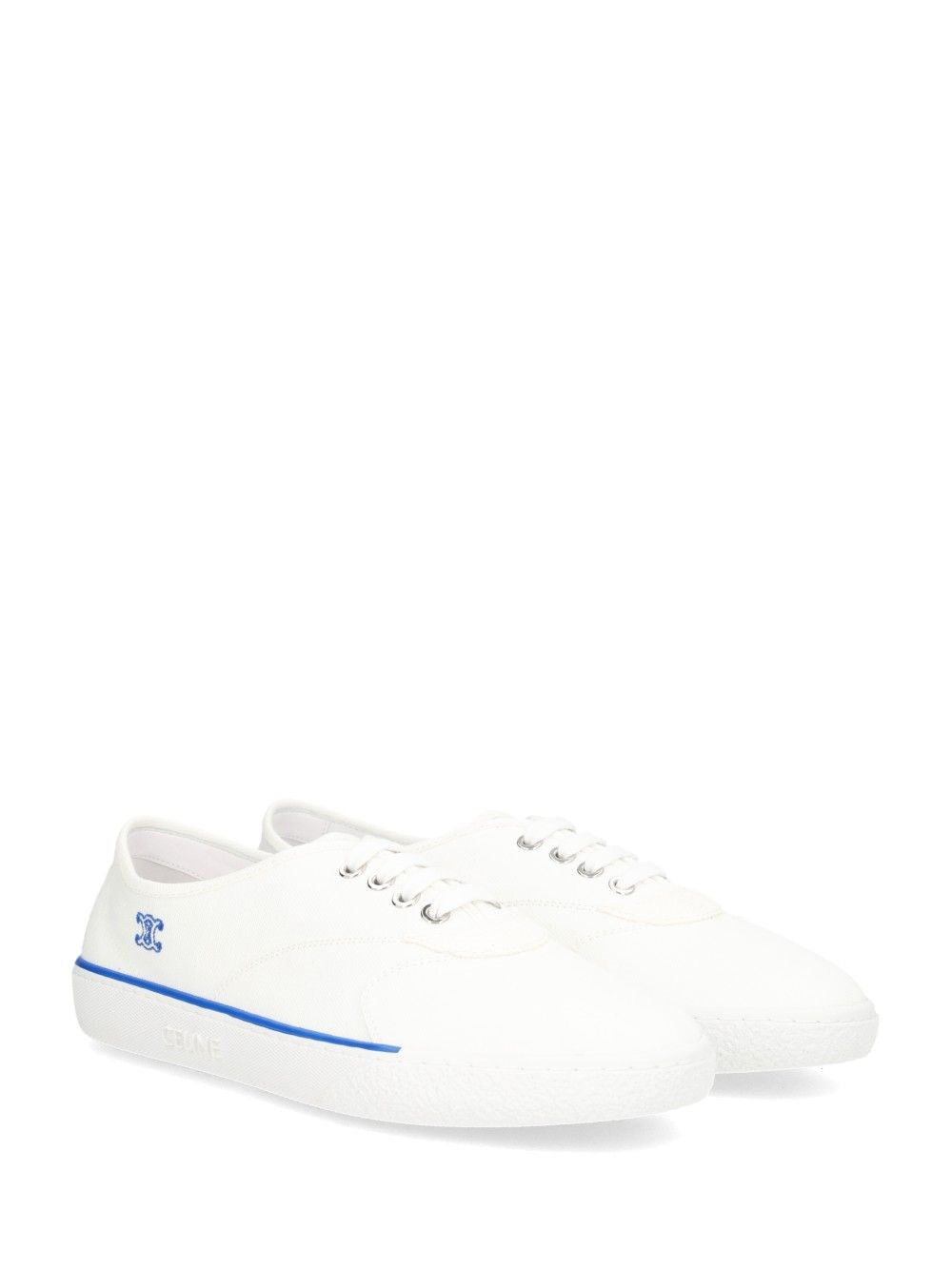 Celine Men Alan Sneaker In Canvas And Suede CELINE