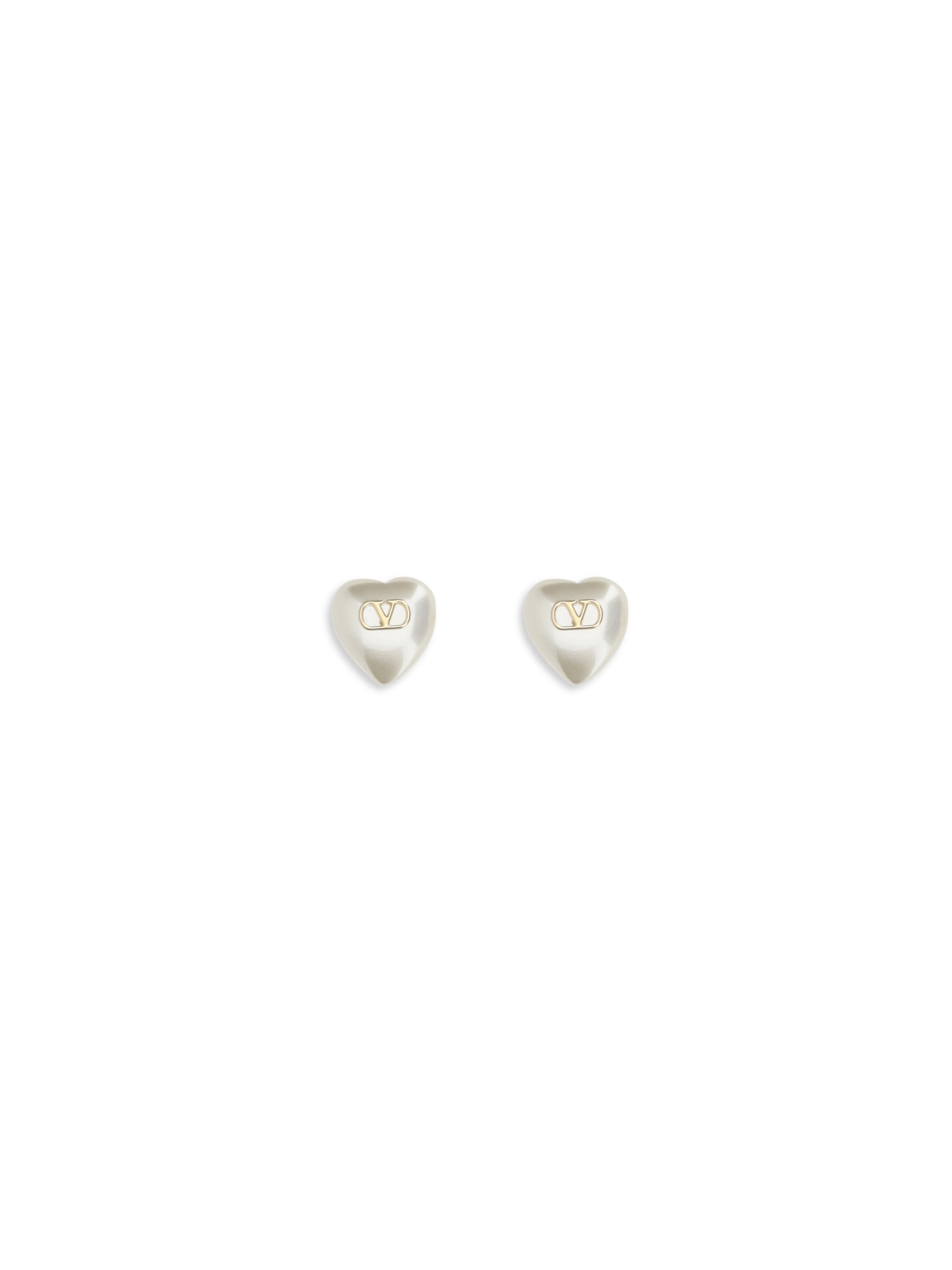 Valentino Garavani Women Earrings | Vlogo Signature Pearl | Metal VALENTINO GARAVANI