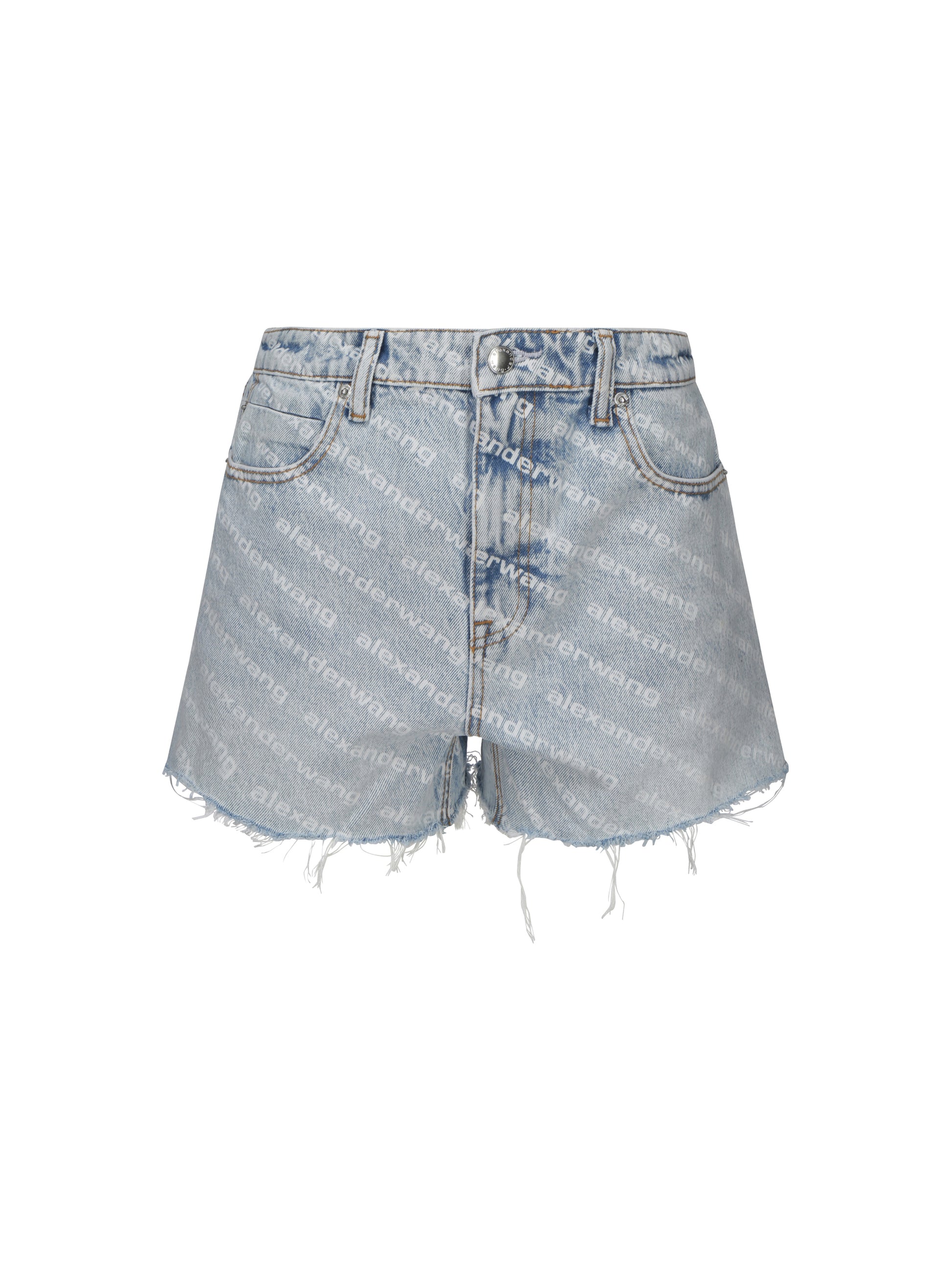 Alexander Wang Women Bite Denim Shorts ALEXANDER WANG