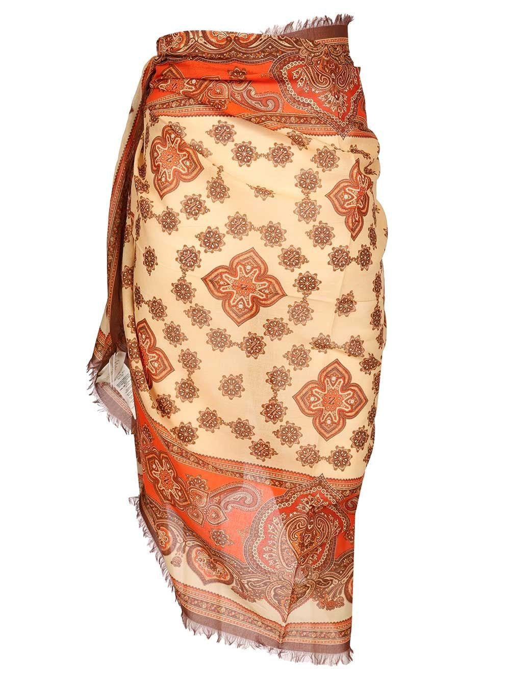 Zimmermann Women Printed Cotton Pareo ZIMMERMANN