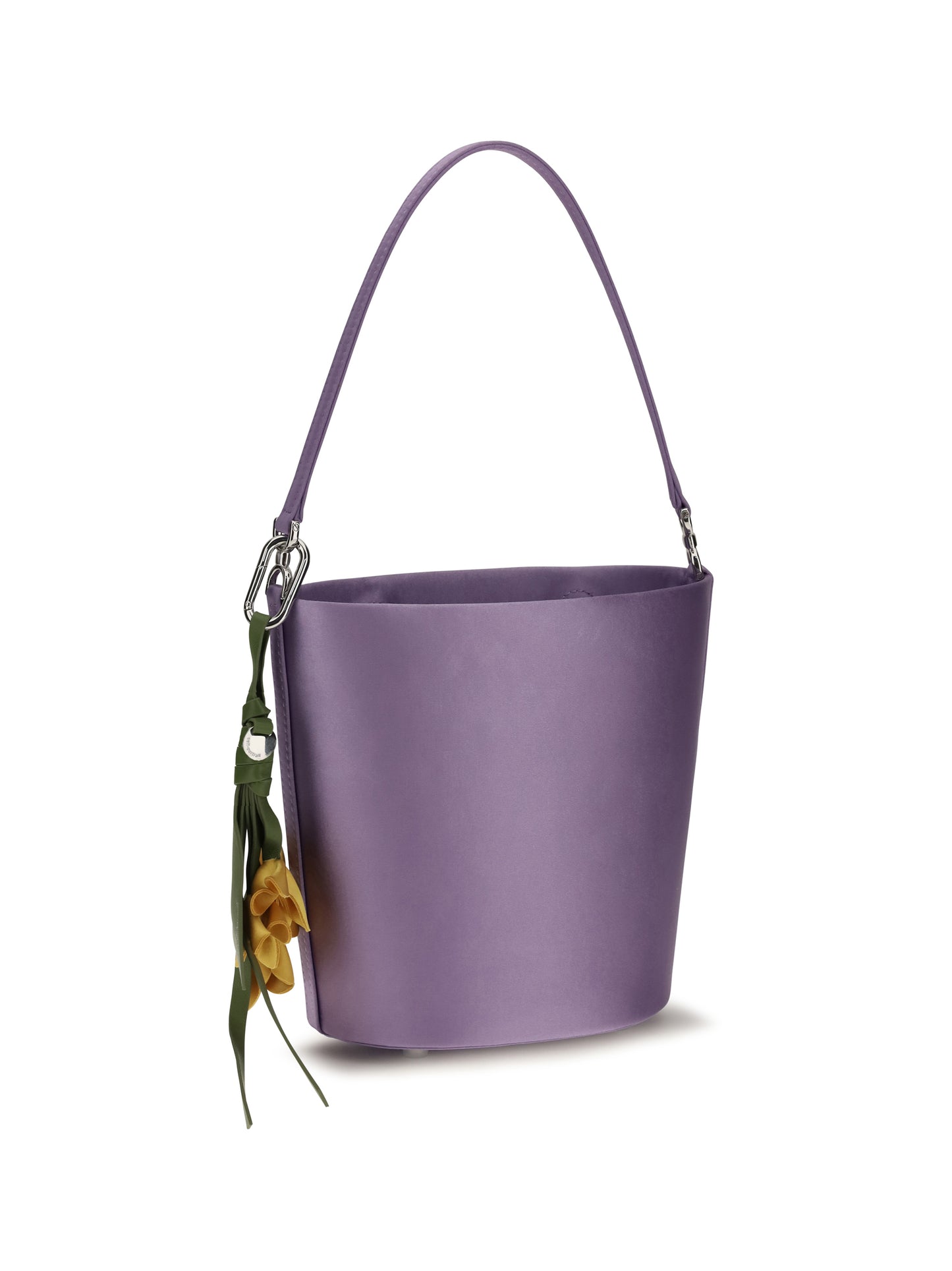 Self-Portrait Women Satin Bucket Bag SELF-PORTRAIT
