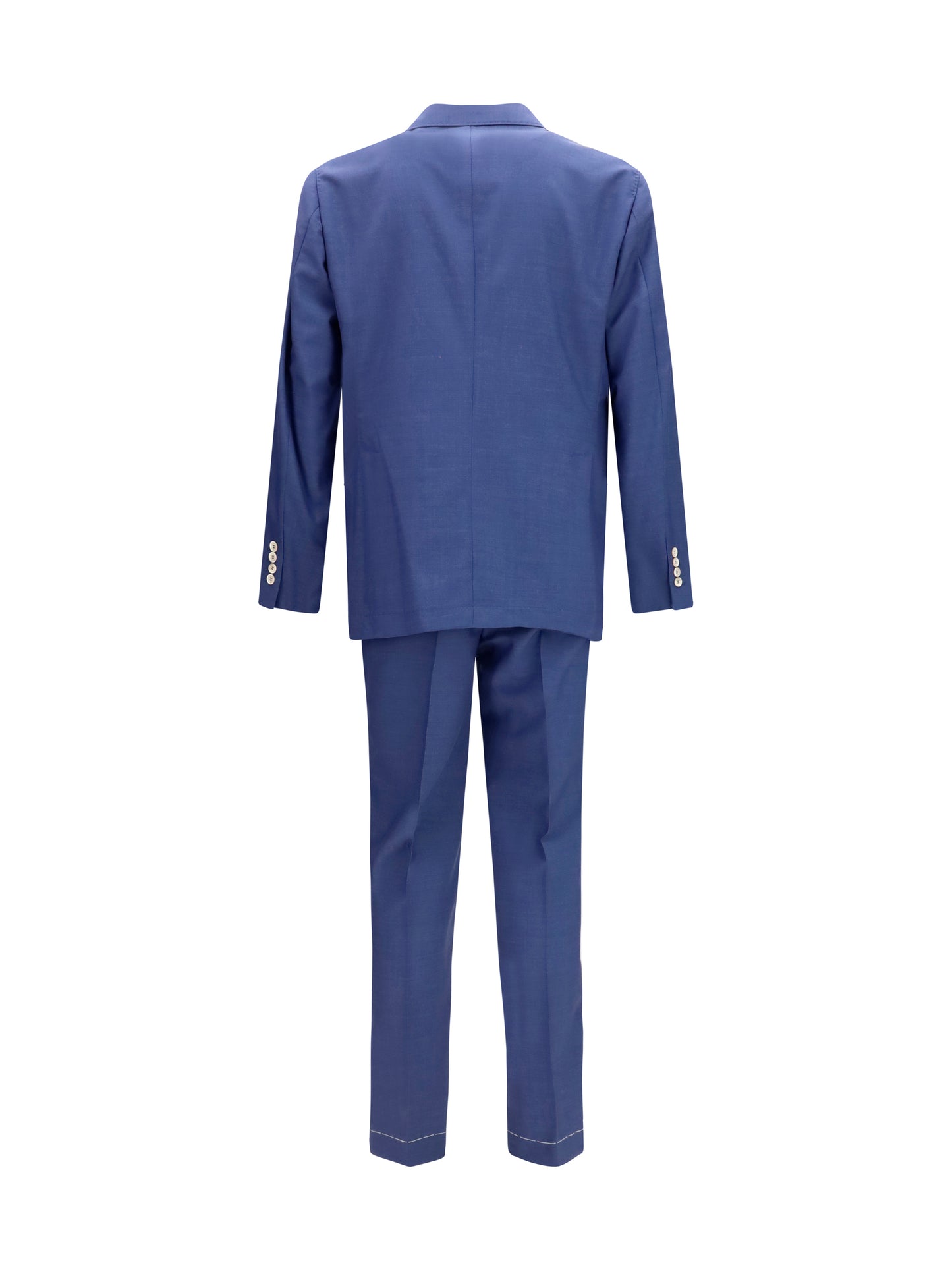 Brunello Cucinelli Men Single-Breasted Suit With Peak Lapels BRUNELLO CUCINELLI