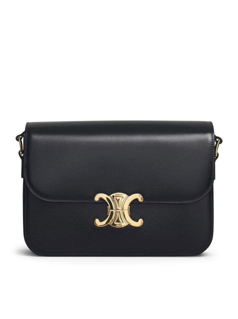 Celine Women Triomphe Classique Bag In Glossy Calfskin CELINE