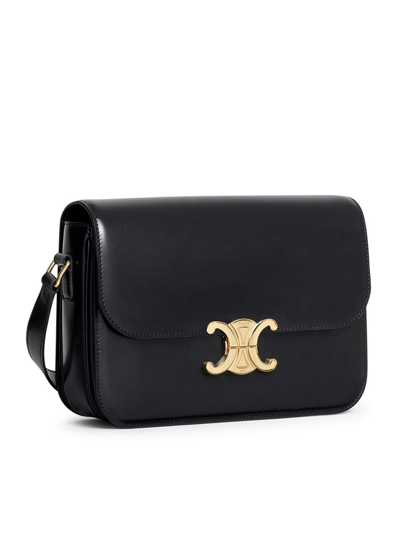 Celine Women Triomphe Classique Bag In Glossy Calfskin CELINE