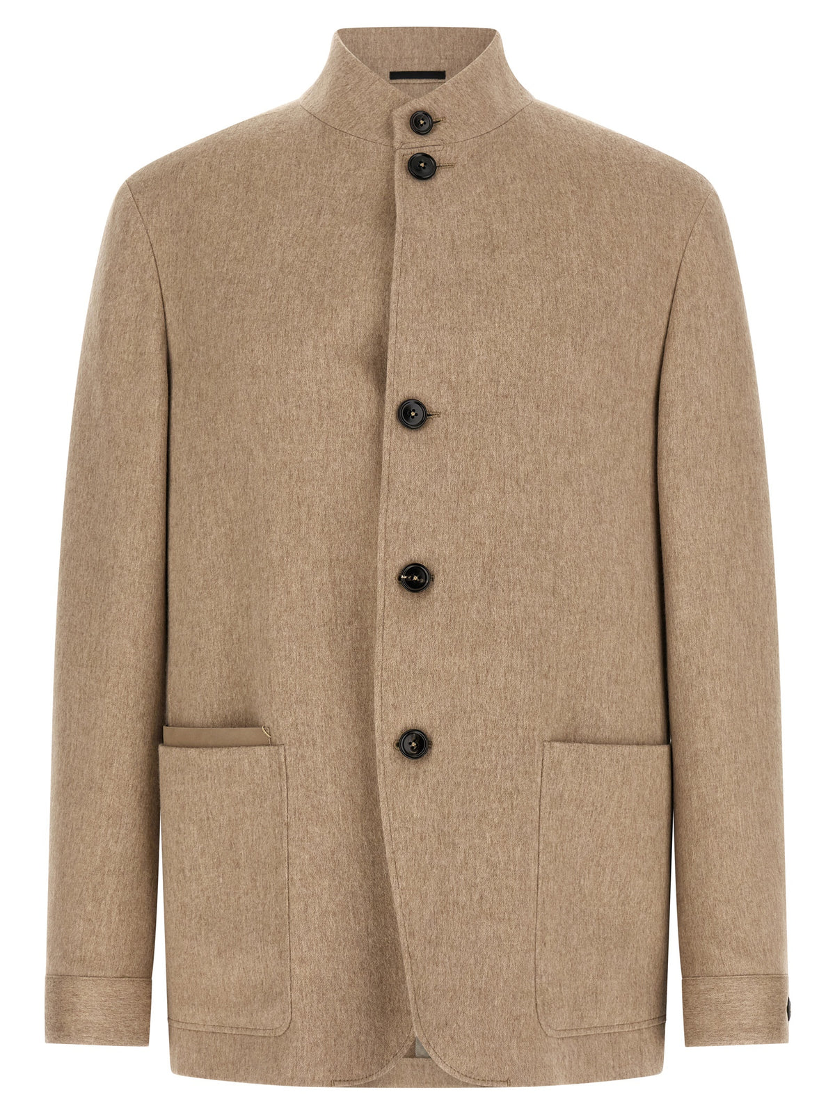 Zegna Men Beige 'Il Conte' Jacket ZEGNA
