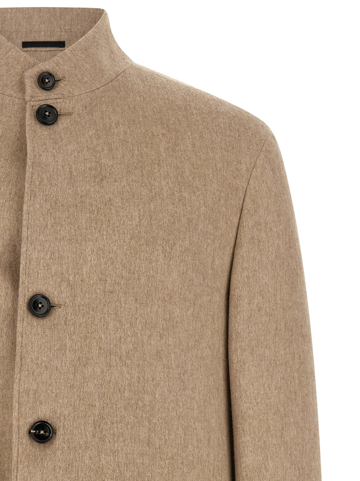 Zegna Men Beige 'Il Conte' Jacket ZEGNA
