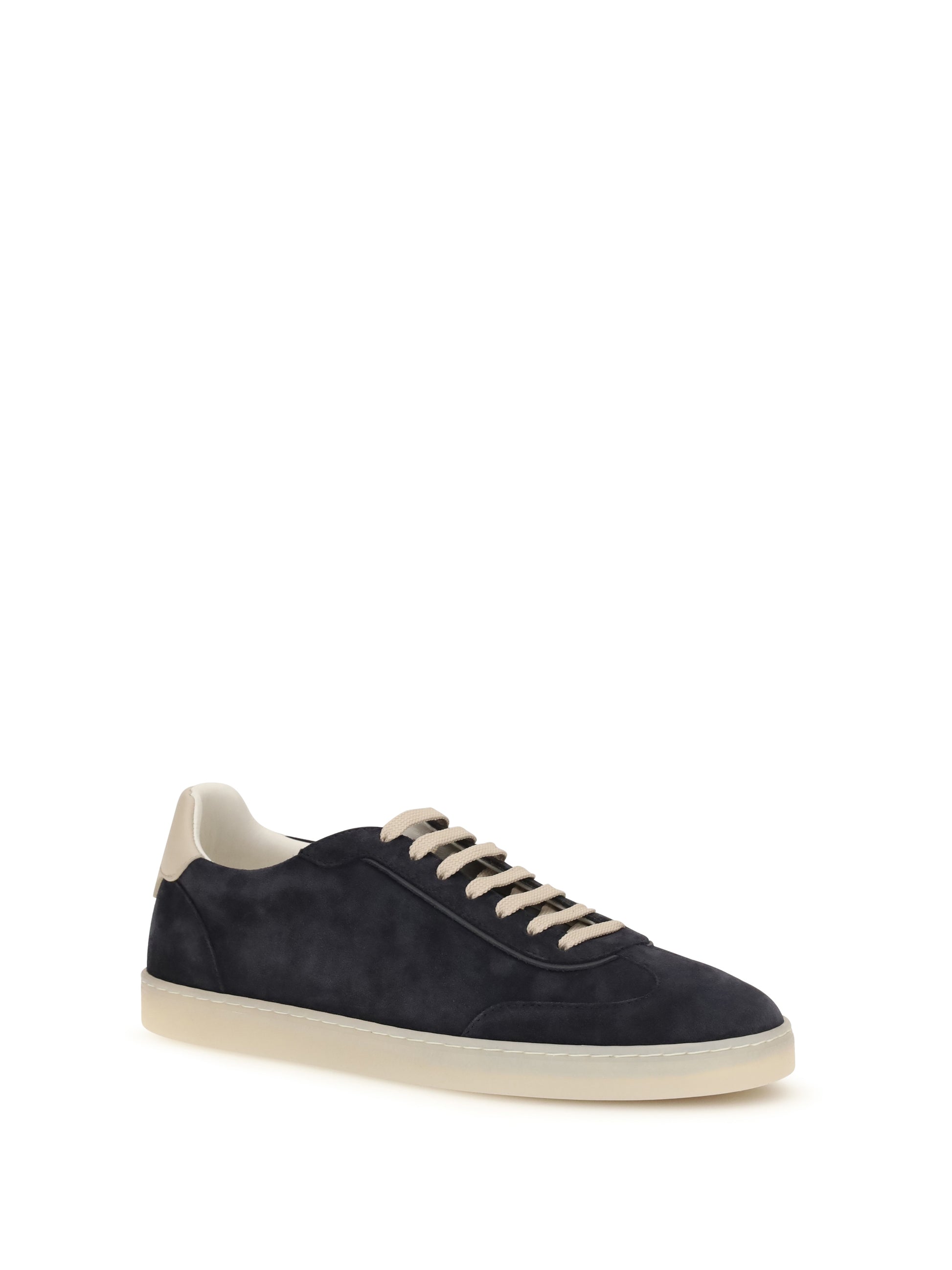 Brunello Cucinelli Men Suede Sneakers BRUNELLO CUCINELLI
