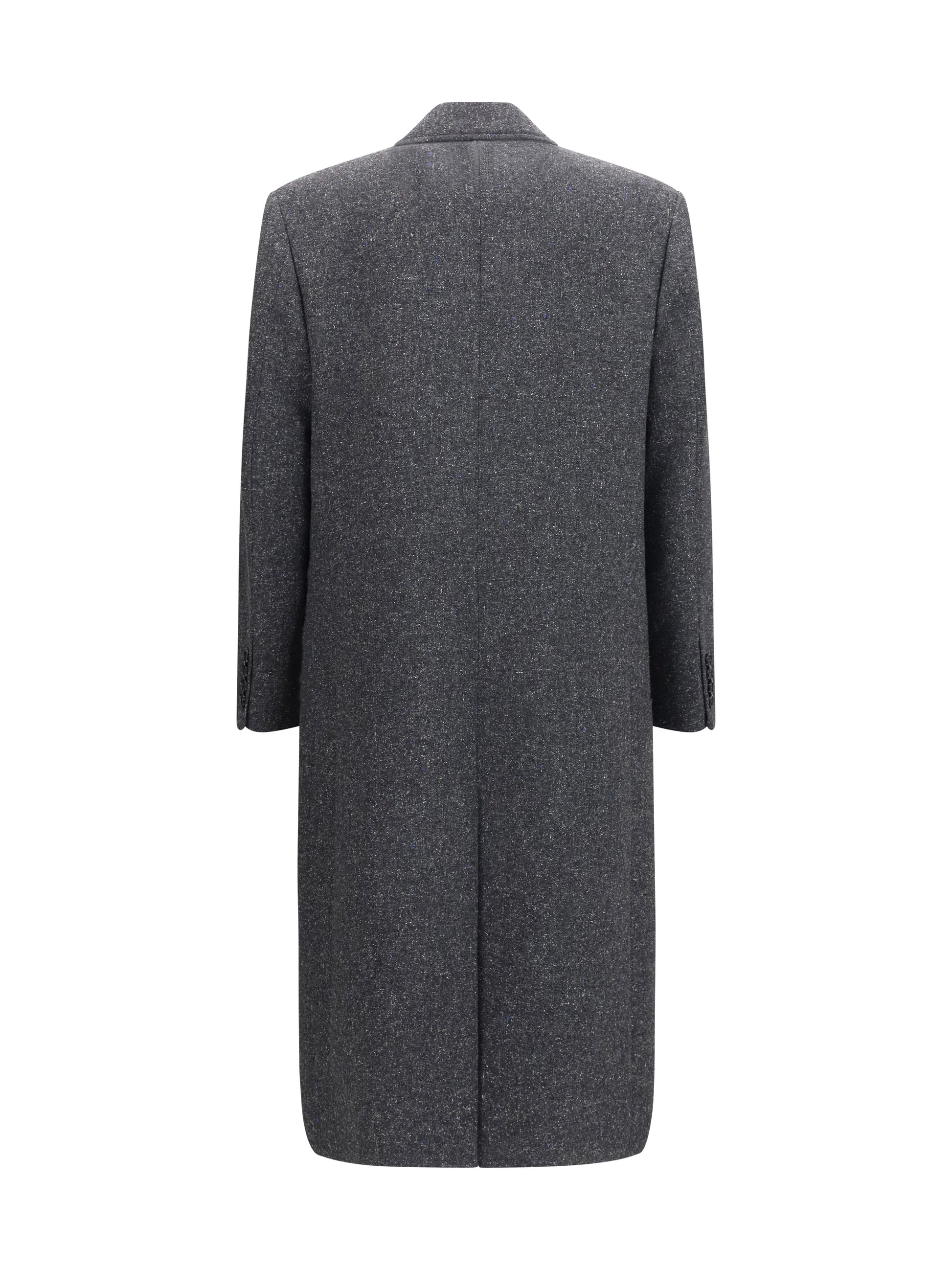 Valentino Men Long Single-Breasted Coat VALENTINO