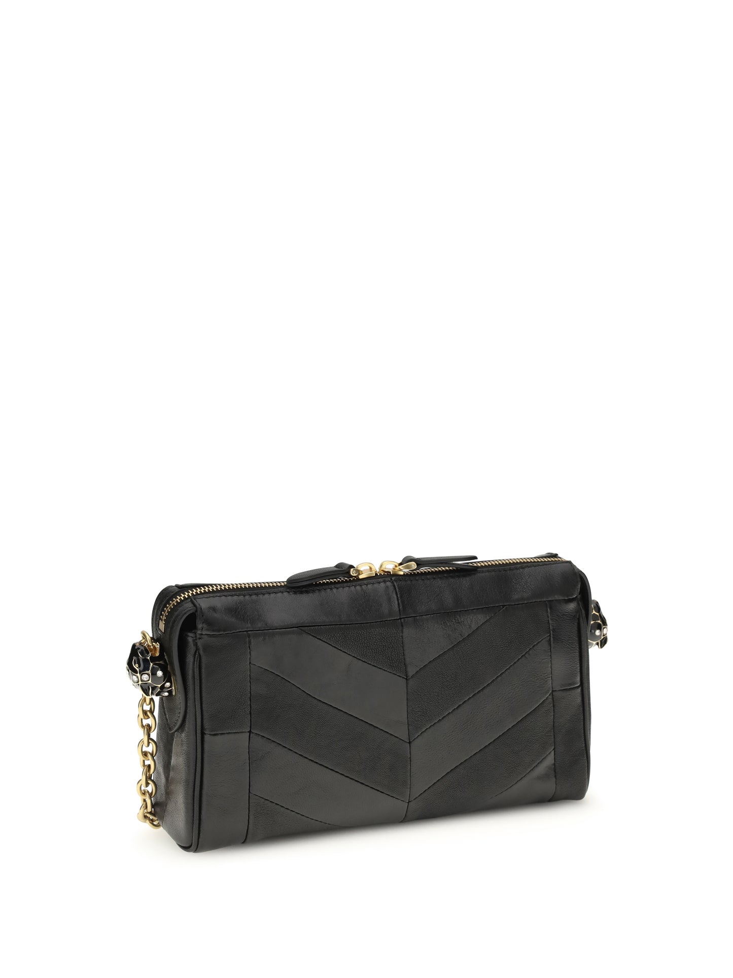 Valentino Garavani Women Panthea Small Chevron Shoulder Bag VALENTINO GARAVANI