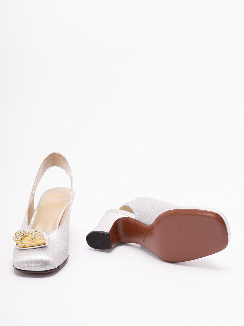 Valentino Garavani Women `Valentino Garavani Adamantine` Slingbacks VALENTINO GARAVANI