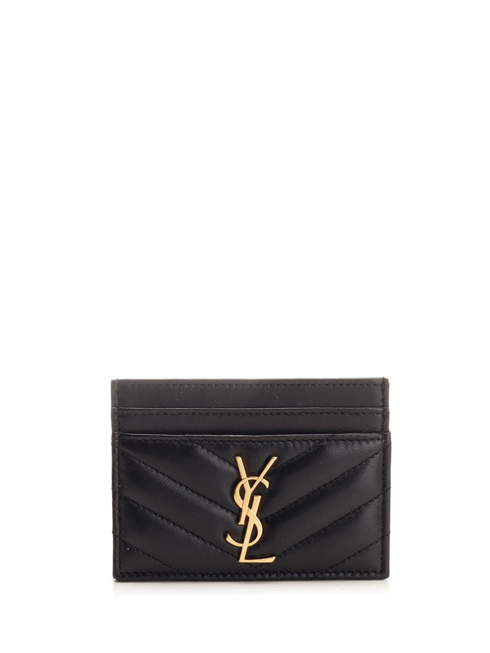 Saint Laurent Women Monogram Card Case SAINT LAURENT