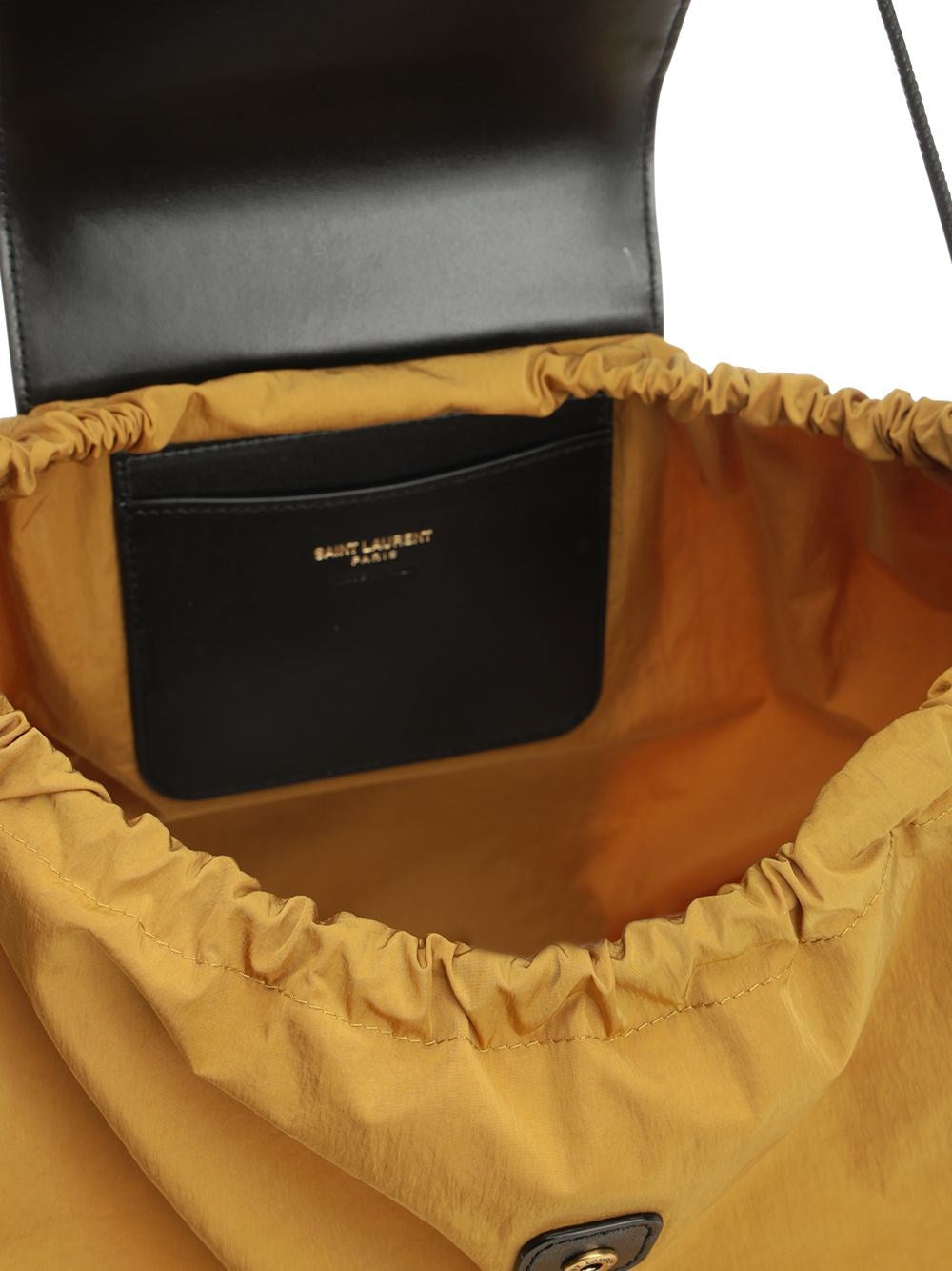 Saint Laurent Women Ysl Pochon Large Nylon And Leather SAINT LAURENT