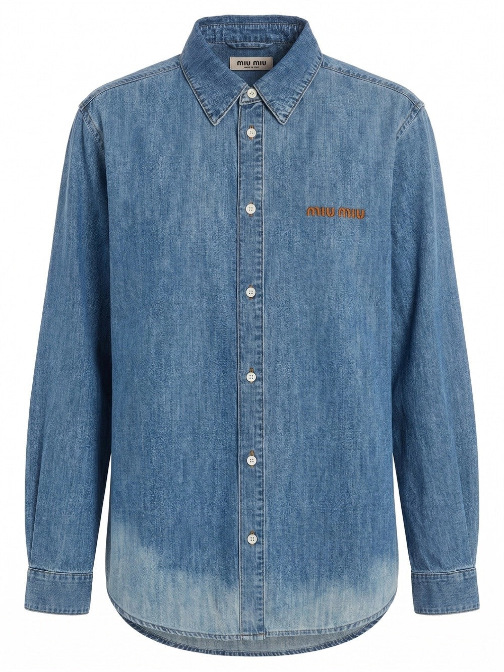 Miu Miu Women Denim Shirt MIU MIU