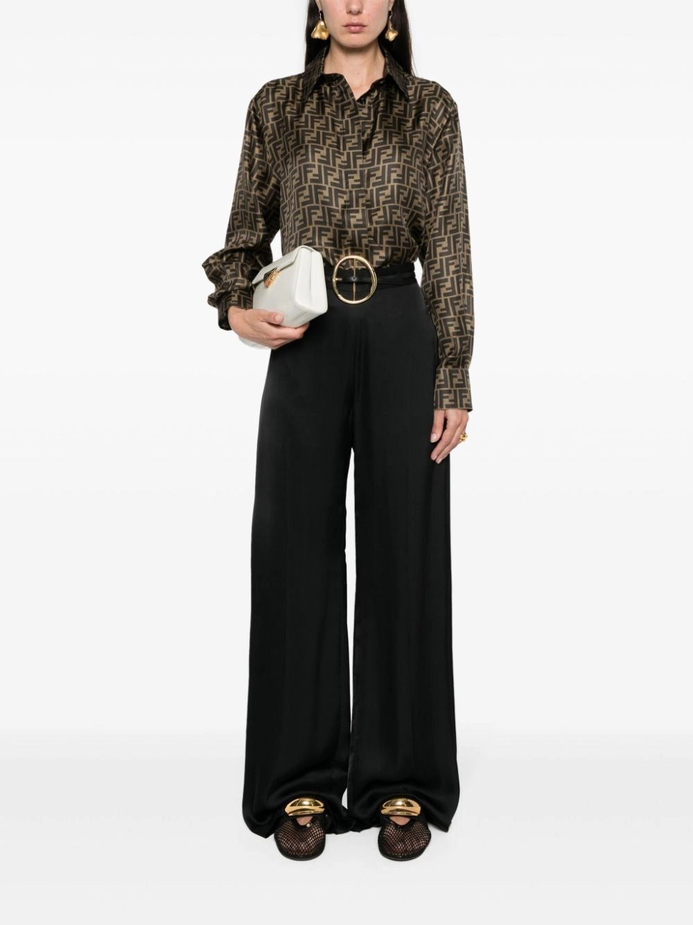 Fendi Women `Ff` Shirt