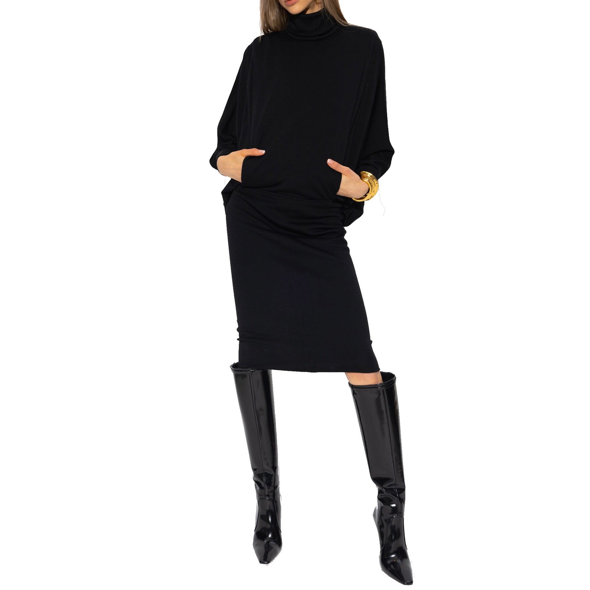 Saint Laurent Wool Dress Women SAINT LAURENT
