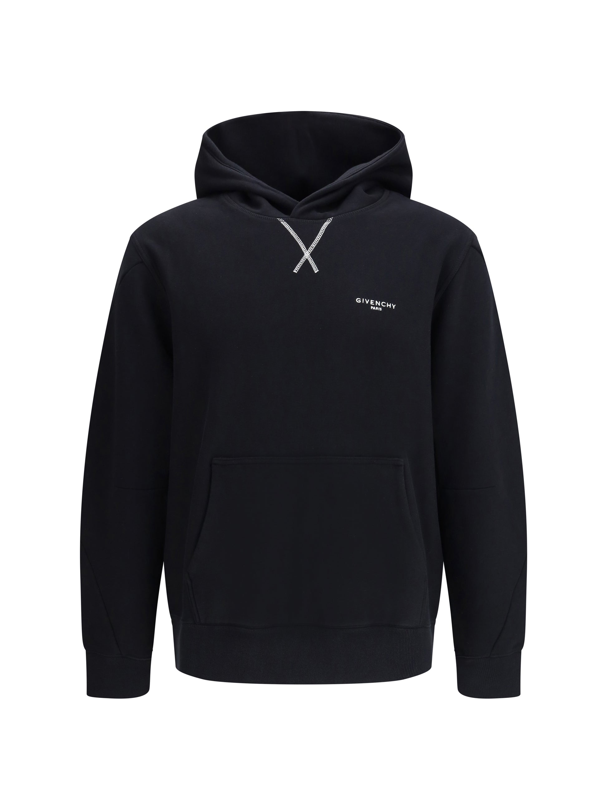 Givenchy Men Couture Seam Hoodie With Logo GIVENCHY
