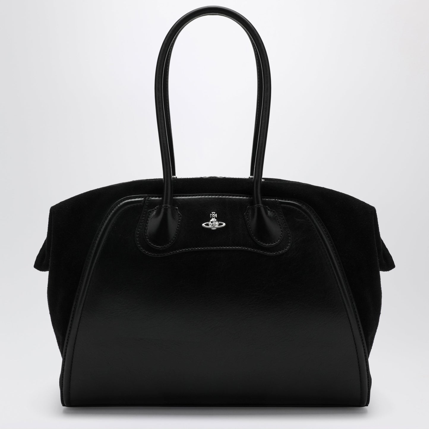 Vivienne Westwood Shirley Black Duffle Bag Women VIVIENNE WESTWOOD