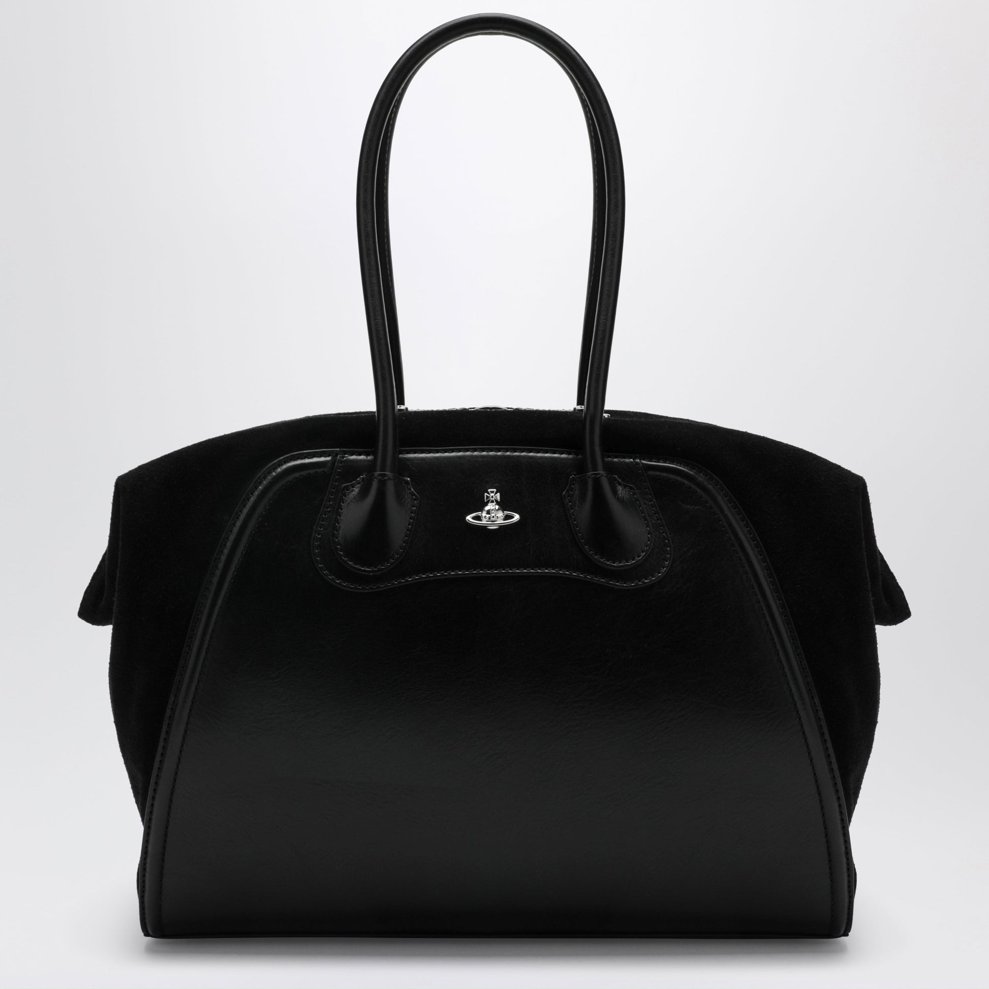 Vivienne Westwood Shirley Black Duffle Bag Women VIVIENNE WESTWOOD