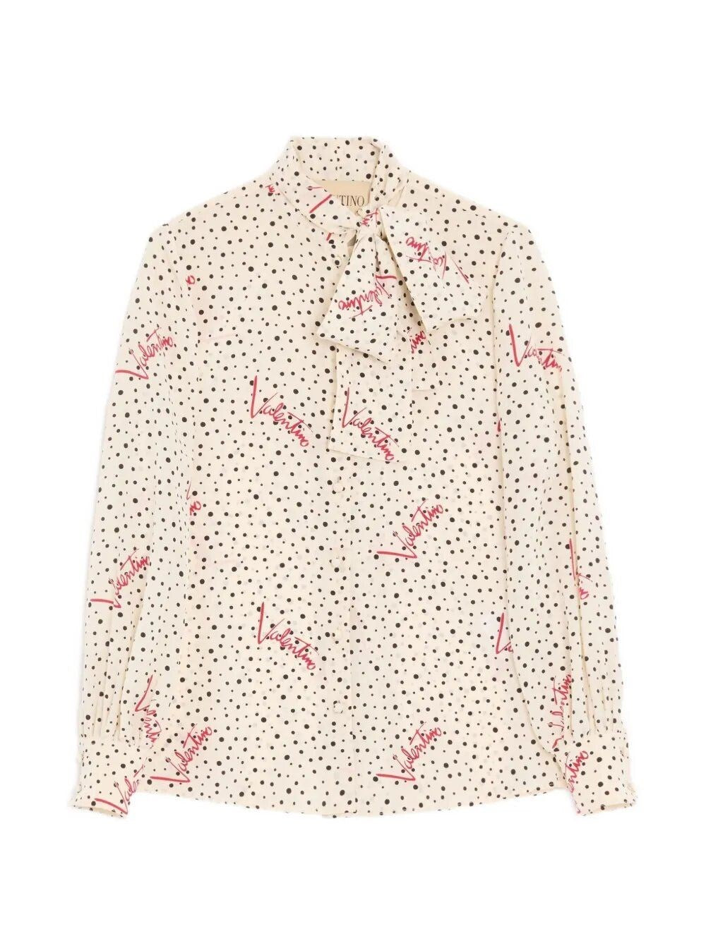 Valentino Garavani Women Plusdepois Bubble Crepe De Chine Shirt VALENTINO GARAVANI
